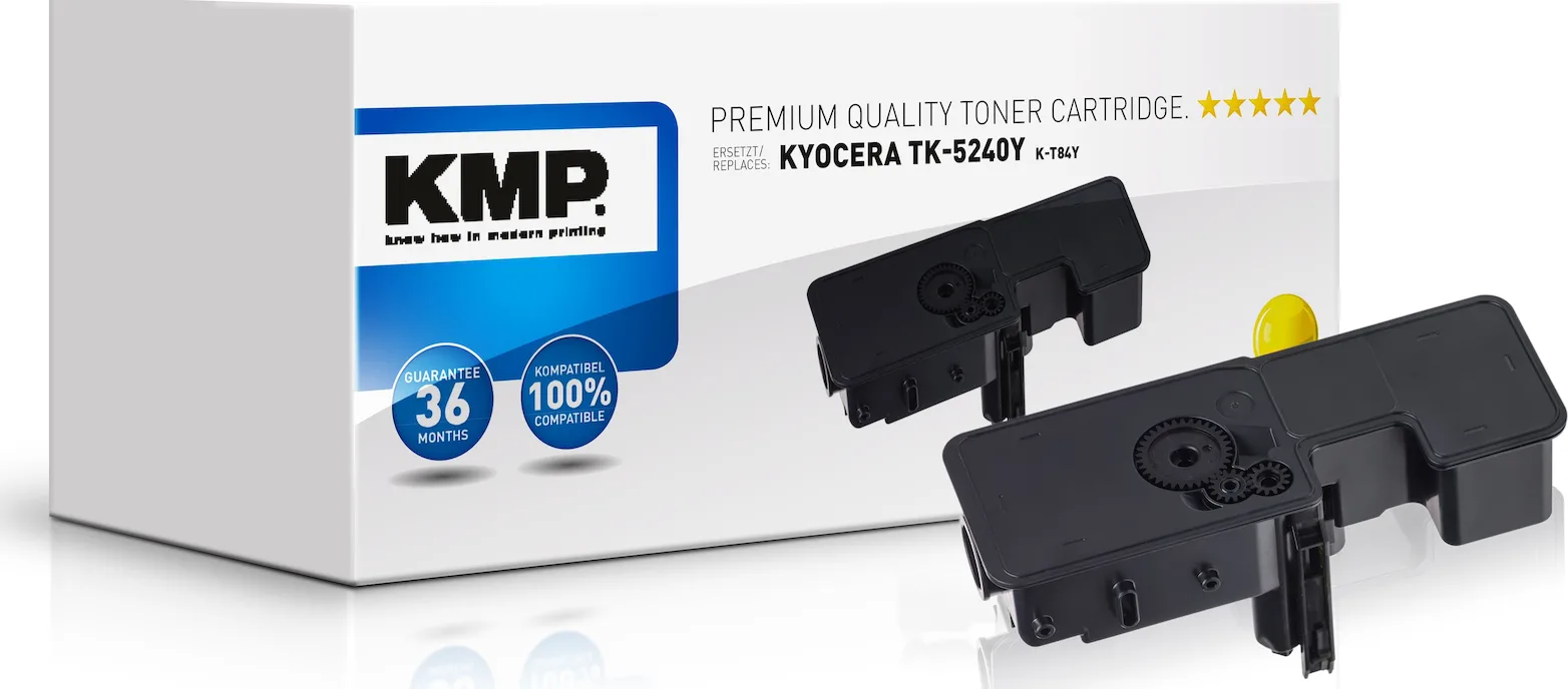 KMP Συμβατό Toner για Laser Εκτυπωτή Kyocera Κίτρινο (29120009) KMP Συμβατό Toner για Laser Εκτυπωτή Kyocera Κίτρινο (29120009) - Image 1