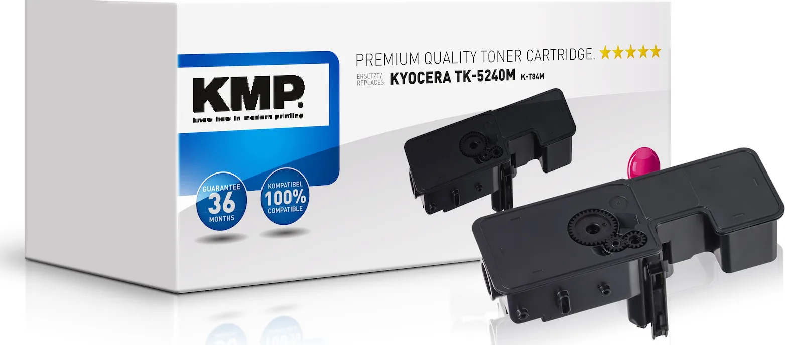 KMP Συμβατό Toner για Laser Εκτυπωτή Kyocera Ματζέντα (2912,0006) KMP Συμβατό Toner για Laser Εκτυπωτή Kyocera Ματζέντα (2912,0006) - Image 1
