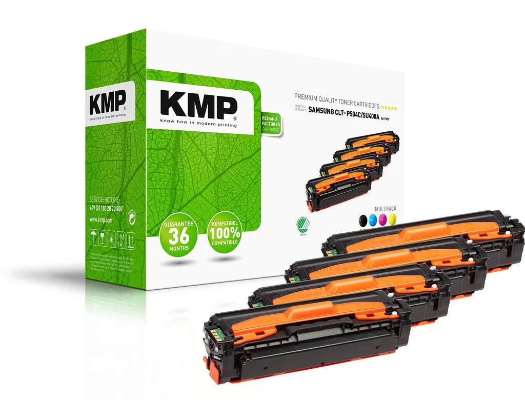 KMP Συμβατό Toner για Laser Εκτυπωτή Samsung CLT-P504C/ELS-SU400A Πολύχρωμο (3511,0005) KMP Συμβατό Toner για Laser Εκτυπωτή Samsung CLT-P504C/ELS-SU400A Πολύχρωμο (3511,0005) - Image 1