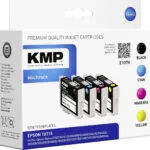 KMP E107V Πακέτο Συμβατών Μελανιών Εκτυπωτή InkJet Epson Πολλαπλό (Color) 1τμχ 1607,4005