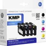 KMP E218V Πακέτο Συμβατών Μελανιών Εκτυπωτή InkJet Epson Πολλαπλό (Color) 4τμχ 1632,4850