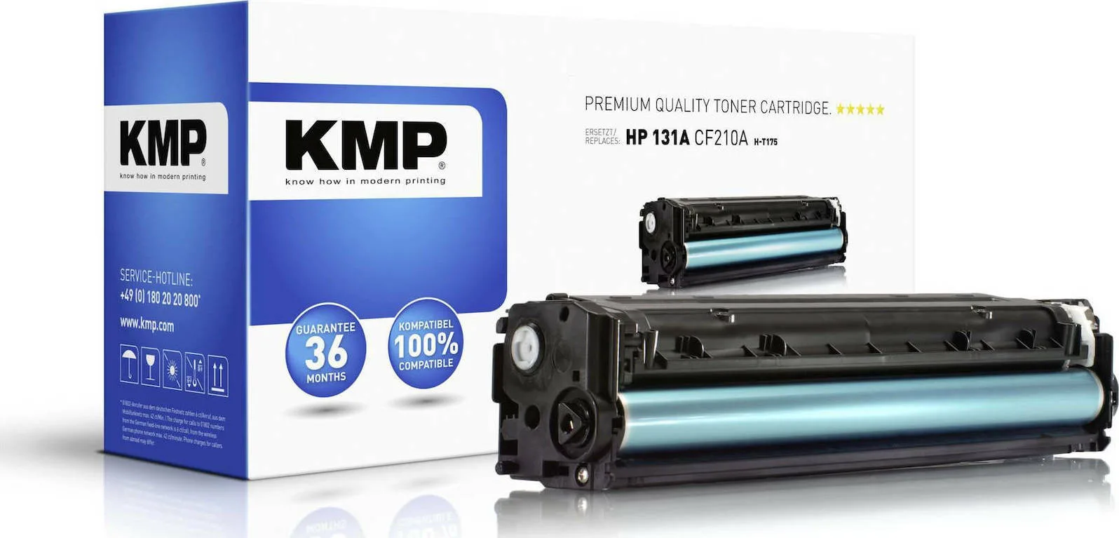 KMP H-T175 Συμβατό Toner για Laser Εκτυπωτή HP Μαύρο KMP H-T175 Συμβατό Toner για Laser Εκτυπωτή HP Μαύρο - Image 1