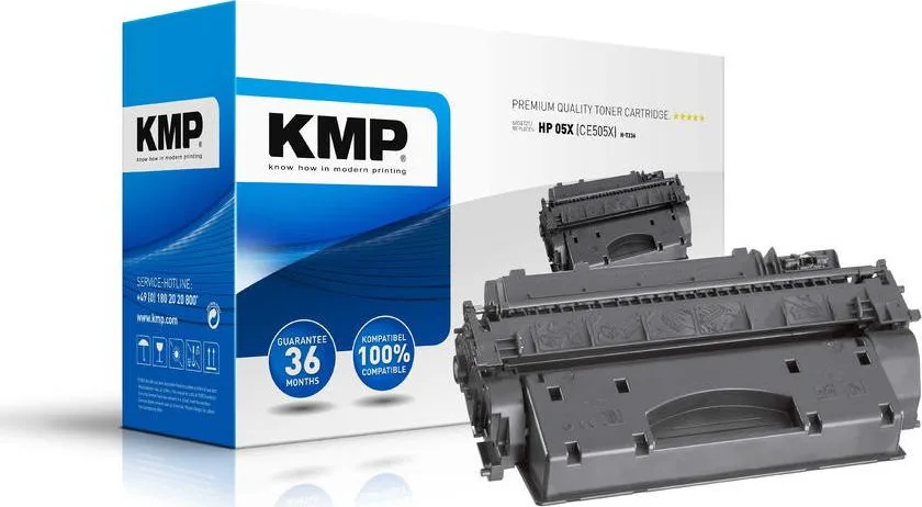 KMP H-T23 Συμβατό Toner για Laser Εκτυπωτή HP CE505X 6500 Σελίδων Μαύρο KMP H-T23 Συμβατό Toner για Laser Εκτυπωτή HP CE505X 6500 Σελίδων Μαύρο - Image 1