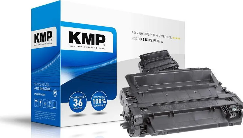 KMP H-T231 Συμβατό Toner για Laser Εκτυπωτή HP 55X CE255X 12500 Σελίδων Μαύρο KMP H-T231 Συμβατό Toner για Laser Εκτυπωτή HP 55X CE255X 12500 Σελίδων Μαύρο - Image 1