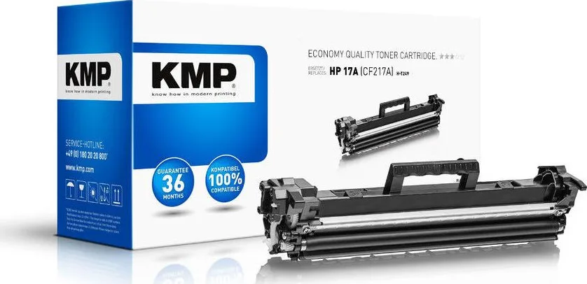 KMP H-T249 Συμβατό Toner για Laser Εκτυπωτή HP 17A CF217A 1600 Σελίδων Μαύρο KMP H-T249 Συμβατό Toner για Laser Εκτυπωτή HP 17A CF217A 1600 Σελίδων Μαύρο - Image 1