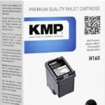 KMP H160 Συμβατό Μελάνι Εκτυπωτή InkJet HP Μαύρο 1τμχ 1741,4801