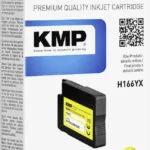 KMP H166YX Συμβατό Μελάνι Εκτυπωτή InkJet HP 35ml Κίτρινο 1τμχ 1748,4009