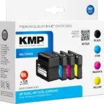 KMP H174V Πακέτο Συμβατών Μελανιών Εκτυπωτή InkJet HP 932XL/933XL C2P42AE Πολλαπλό (Color) / Μαύρο