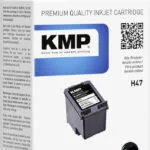 KMP H47 Συμβατό Μελάνι Εκτυπωτή InkJet HP Μαύρο 1τμχ 1711,4541