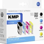 KMP H71V Πακέτο Συμβατών Μελανιών Εκτυπωτή InkJet HP 8ml Πολλαπλό (Color) 4τμχ 1715,4005