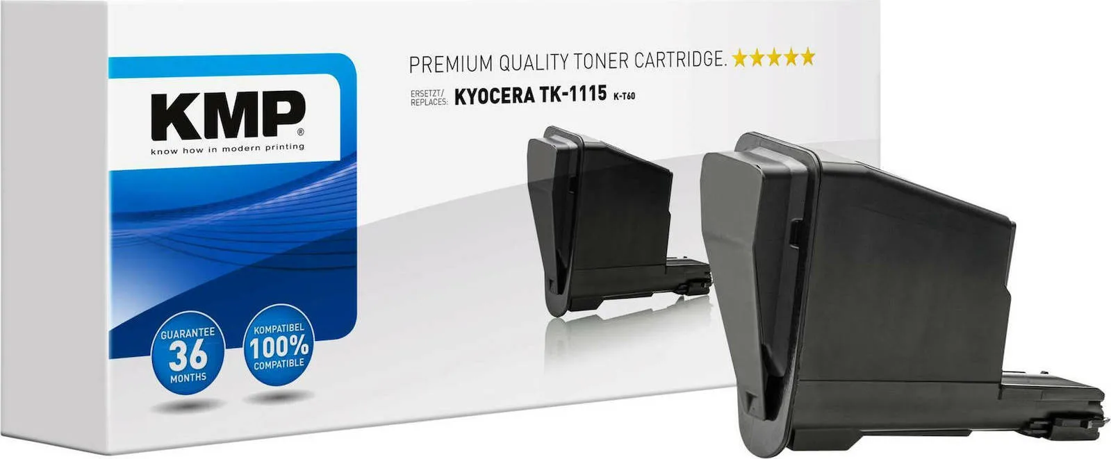 KMP K-T60 Συμβατό Toner για Laser Εκτυπωτή Kyocera Μαύρο (2823,0000) KMP K-T60 Συμβατό Toner για Laser Εκτυπωτή Kyocera Μαύρο (2823,0000) - Image 1