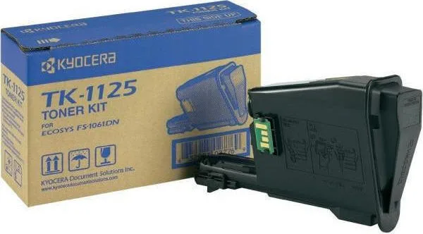 Kyocera TK-1125 Γνήσιο Toner Laser Εκτυπωτή Μαύρο 2100 Σελίδων 1T02M70NL0 Kyocera TK-1125 Γνήσιο Toner Laser Εκτυπωτή Μαύρο 2100 Σελίδων 1T02M70NL0 - Image 1
