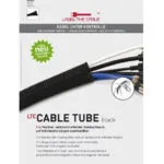 Label The Cable Καλώδιο Κεραίας Coax male - Coax female Μαύρο 2m 1τμχ