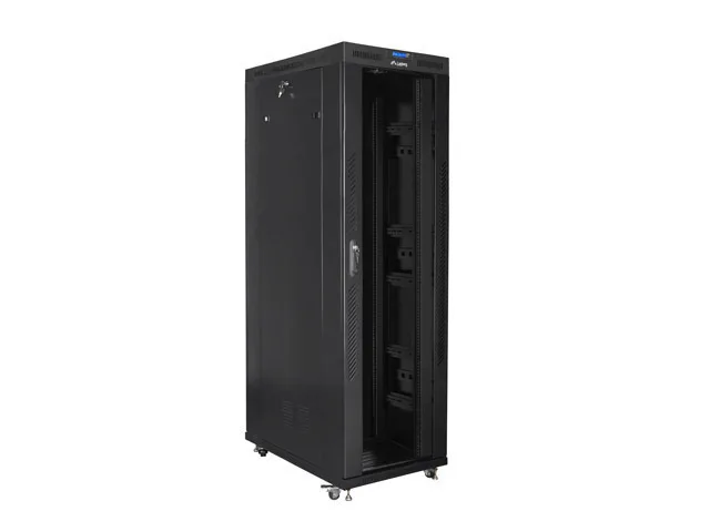 Lanberg Επιδαπέδια Καμπίνα Rack 42U Μαύρο FF01-8242-12BL Lanberg Επιδαπέδια Καμπίνα Rack 42U Μαύρο FF01-8242-12BL - Image 1