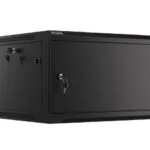 Lanberg Επιτοίχια Καμπίνα Rack 6U 60x60x37.9cm Μαύρο WF01-6606-00B