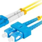 Lanberg Καλώδιο Οπτικής Ίνας SC/UPC-LC/UPC 2m Πολύχρωμο FO-SULU-SD11-0020-YE