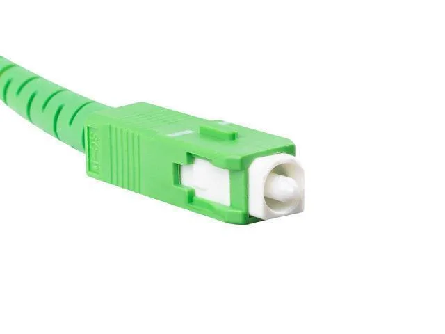 Lanberg Fiber Optic Patchcord Sm Sc Apc-sc Apc Simplex 3.0mm G657b3 2.5m White Lanberg Fiber Optic Patchcord Sm Sc Apc-sc Apc Simplex 3.0mm G657b3 2.5m White - Image 1