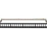 Lanberg Lanberg Patch Panel Κενό 24 Θύρες 1u 19inch Ftp Keystone Modules Μαύρο