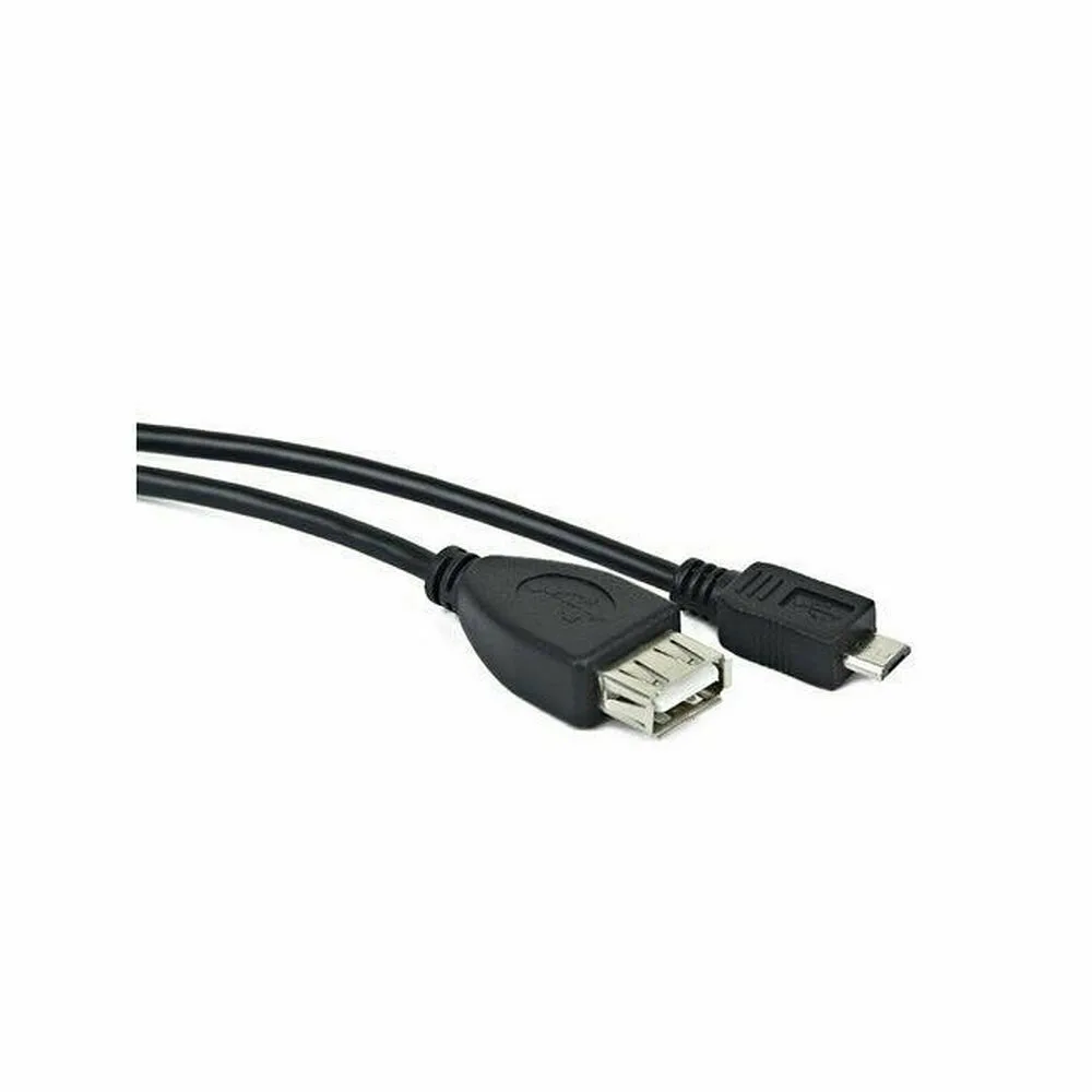 Lanberg OEM-0006 Μετατροπέας micro USB male σε USB-A female 1τμχ Lanberg OEM-0006 Μετατροπέας micro USB male σε USB-A female 1τμχ - Image 1