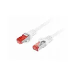 Lanberg S/FTP Cat.6 (Gigabit) Καλώδιο Δικτύου Ethernet 0.25m Λευκό