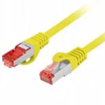 Lanberg S/FTP Cat.6 (Gigabit) Καλώδιο Δικτύου Ethernet 3m Κίτρινο