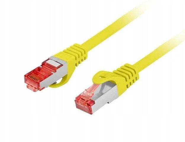 Lanberg S/FTP Cat.6 (Gigabit) Καλώδιο Δικτύου Ethernet 3m Κίτρινο Lanberg S/FTP Cat.6 (Gigabit) Καλώδιο Δικτύου Ethernet 3m Κίτρινο - Image 1