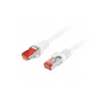 Lanberg S/FTP Cat.6 (Gigabit) Καλώδιο Δικτύου Ethernet 3m Λευκό