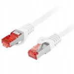 Lanberg S/FTP Cat.6 (Gigabit) Καλώδιο Δικτύου Ethernet 5m Λευκό