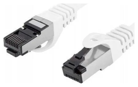 Lanberg S/FTP Cat.8.1 Καλώδιο Δικτύου Ethernet 0.25m Λευκό PCF8-10CU-0025-W Lanberg S/FTP Cat.8.1 Καλώδιο Δικτύου Ethernet 0.25m Λευκό PCF8-10CU-0025-W - Image 1