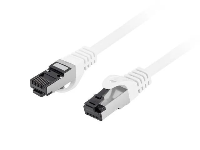 Lanberg S/FTP Cat.8.1 Καλώδιο Δικτύου Ethernet 2m Λευκό PCF8-10CU-0200-W Lanberg S/FTP Cat.8.1 Καλώδιο Δικτύου Ethernet 2m Λευκό PCF8-10CU-0200-W - Image 1