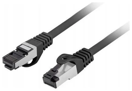 Lanberg S/FTP Καλώδιο Δικτύου Ethernet 0.5m Μαύρο PCF8-10CU-0050-BK Lanberg S/FTP Καλώδιο Δικτύου Ethernet 0.5m Μαύρο PCF8-10CU-0050-BK - Image 1