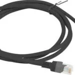Lanberg U/UTP Cat.6 (Gigabit) Καλώδιο Δικτύου Ethernet 1.5m Μαύρο PCU6-10CC-0150-BK