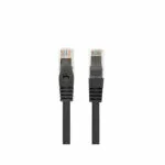 Lanberg U/UTP Cat.6 (Gigabit) Καλώδιο Δικτύου Ethernet 10m Μαύρο PCU6-10CU-1000-BK