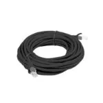 Lanberg U/UTP Cat.6 (Gigabit) Καλώδιο Δικτύου Ethernet 15m Μαύρο PCU6-10CC-1500-BK