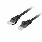 Lanberg U/UTP Cat.6 (Gigabit) Καλώδιο Δικτύου Ethernet 2m Μαύρο PCU6-10CU-0200-BK