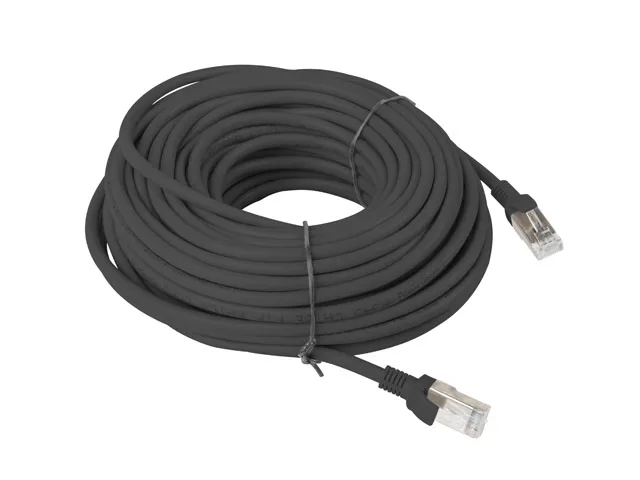 Lanberg U/UTP Cat.6 (Gigabit) Καλώδιο Δικτύου Ethernet χωρίς ακροδέκτες 20m Μαύρο PCU6-10CC-2000-BK Lanberg U/UTP Cat.6 (Gigabit) Καλώδιο Δικτύου Ethernet χωρίς ακροδέκτες 20m Μαύρο PCU6-10CC-2000-BK - Image 1