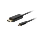 Lanberg USB 3.2 Video Cable USB-C male - DisplayPort Μαύρο 0.5m CA-CMDP-10CU-0005-BK