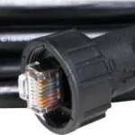 Lancom U/FTP (STP) Cat.6 (Gigabit) Καλώδιο Δικτύου Ethernet 30m Μαύρο 61347