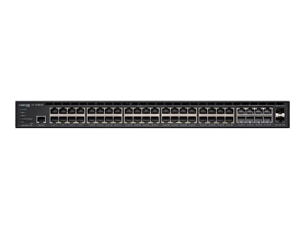 Lancom XS-3550YUP Managed L2 PoE+ Switch με 48 Θύρες Gigabit (1Gbps) Ethernet και 4 SFP Θύρες Lancom XS-3550YUP Managed L2 PoE+ Switch με 48 Θύρες Gigabit (1Gbps) Ethernet και 4 SFP Θύρες - Image 1