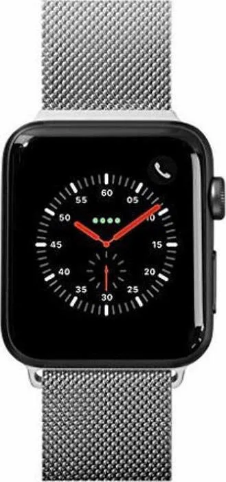 Laut Steel Loop Λουράκι Ανοξείδωτο Ατσάλι Ασημί (Apple Watch 38/40/41/42mm) LAUT_AWS_ST_SL Laut Steel Loop Λουράκι Ανοξείδωτο Ατσάλι Ασημί (Apple Watch 38/40/41/42mm) LAUT_AWS_ST_SL - Image 1