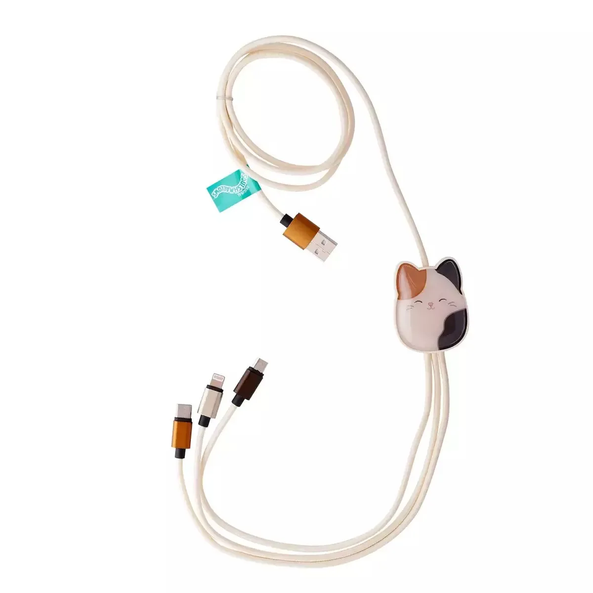 Lazerbuilt Braided USB to micro USB / Type-C / Lightning Cable 2A Γκρι 1.2m Lazerbuilt Braided USB to micro USB / Type-C / Lightning Cable 2A Γκρι 1.2m - Image 1