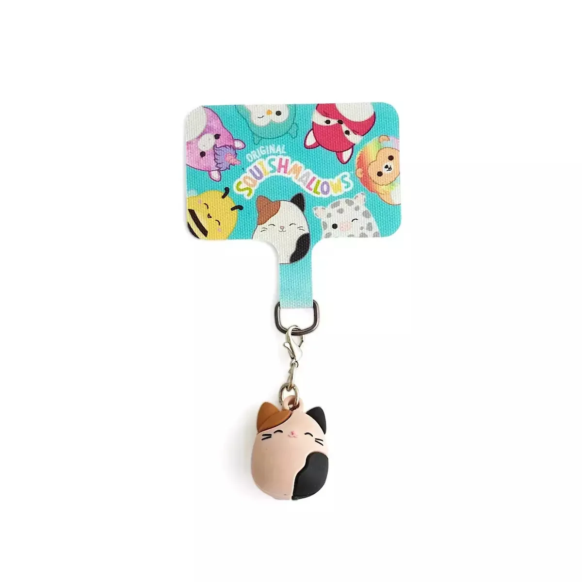 Lazerbuilt Squishmallows Cam Cat Mobile Charm – Universal Μπρελόκ Κινητού Pad Σύνδεσης Lazerbuilt Squishmallows Cam Cat Mobile Charm – Universal Μπρελόκ Κινητού Pad Σύνδεσης - Image 1