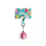 Lazerbuilt Squishmallows Lola Unicorn Mobile Charm – Universal Μπρελόκ Κινητού Pad Σύνδεσης