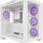 LC-Power 807W Stormwatch_X Gaming Midi Tower Κουτί Υπολογιστή με Πλαϊνό Παράθυρο Λευκό