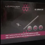 LC-Power Θήκη για Σκληρό Δίσκο 2.5" SATA III με σύνδεση SATA USB 3.2 Type-C LC-25U3-C4