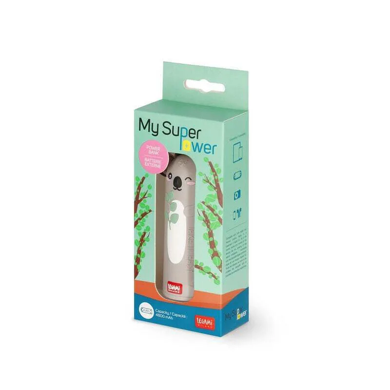 Legami Milano POW0029 Power Bank 4800mAh Koala Leg Legami Milano POW0029 Power Bank 4800mAh Koala Leg - Image 1