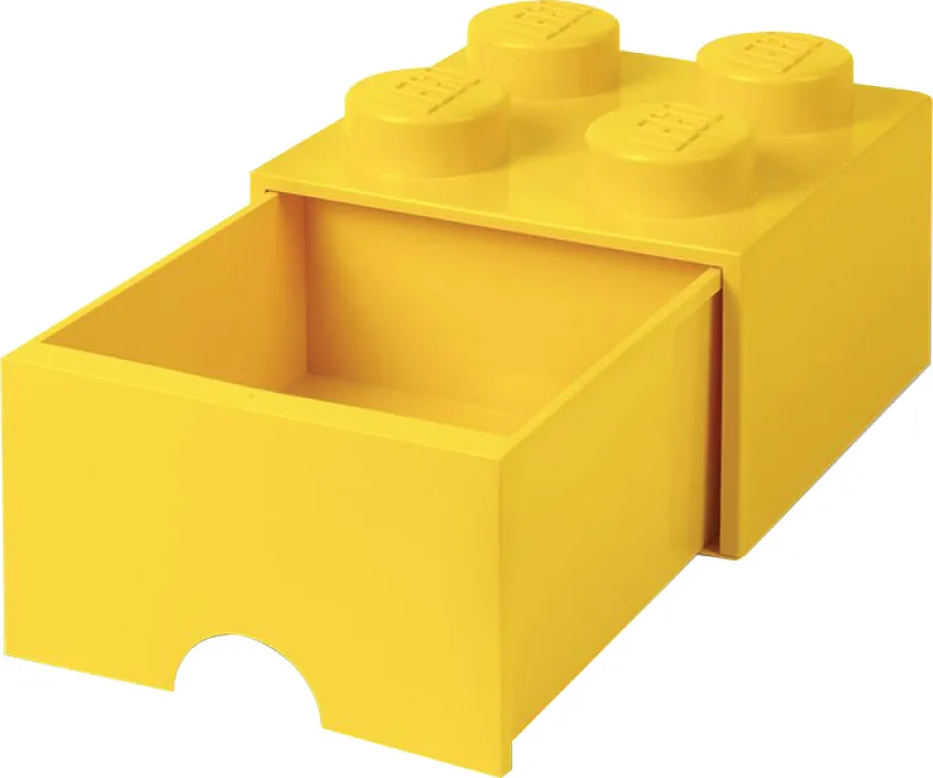 LEGO Παιδικό Κουτί Αποθήκευσης από Πλαστικό 4 Knobs Κίτρινο 25x25x18cm 40051732 LEGO Παιδικό Κουτί Αποθήκευσης από Πλαστικό 4 Knobs Κίτρινο 25x25x18cm 40051732 - Image 1