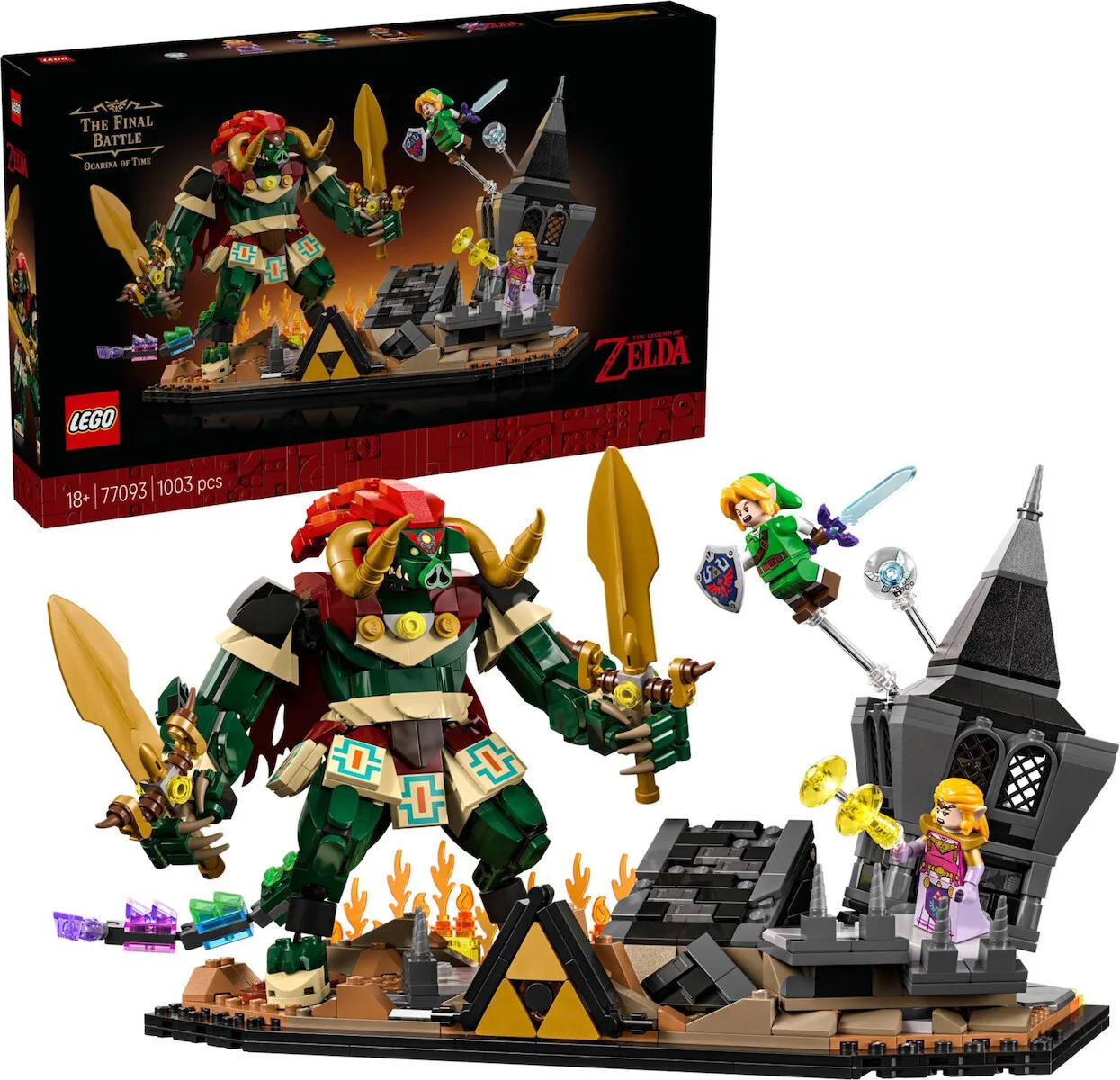 LEGO Τουβλάκια The Legend Of Zelda Ocarina Of Time-The Final Battle 1003τμχ 77093 LEGO Τουβλάκια The Legend Of Zelda Ocarina Of Time-The Final Battle 1003τμχ 77093 - Image 1