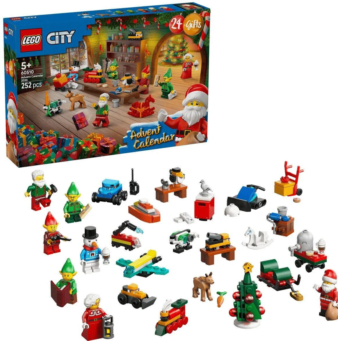 LEGO City Advent Calendar για 5+ Ετών 252τμχ 2130688 LEGO City Advent Calendar για 5+ Ετών 252τμχ 2130688 - Image 1