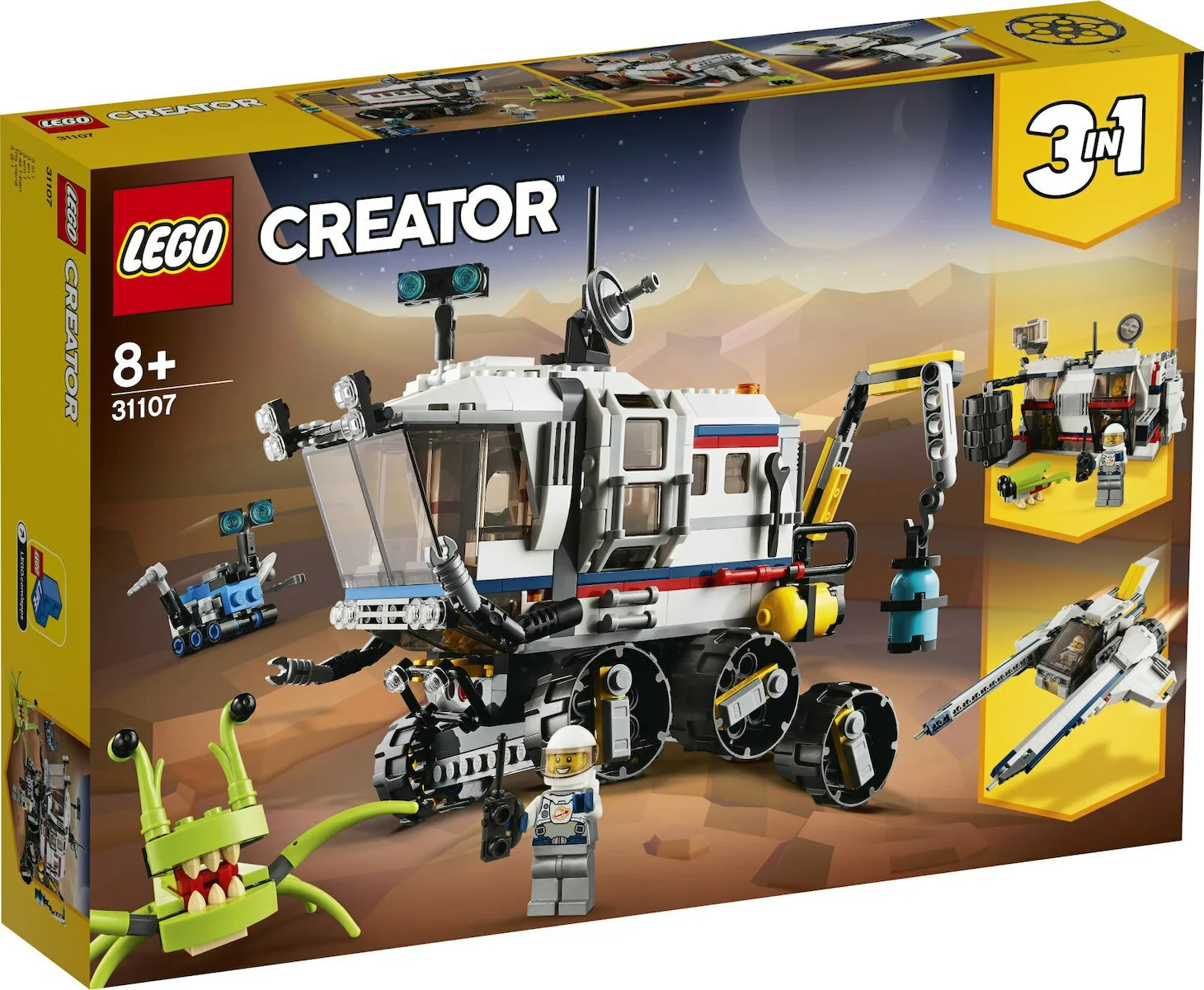 LEGO Creator Space Rover Explorer για 8+ Ετών 31107 LEGO Creator Space Rover Explorer για 8+ Ετών 31107 - Image 1